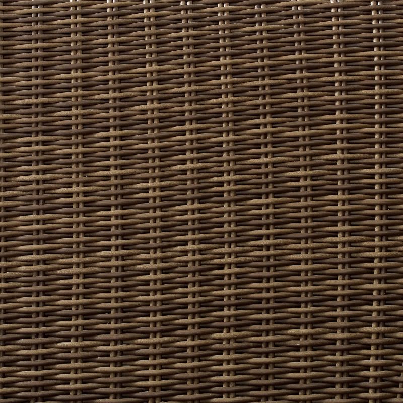 Bradenton Wicker Outdoor Patio Arm Chair - Red/Brown - Crosley