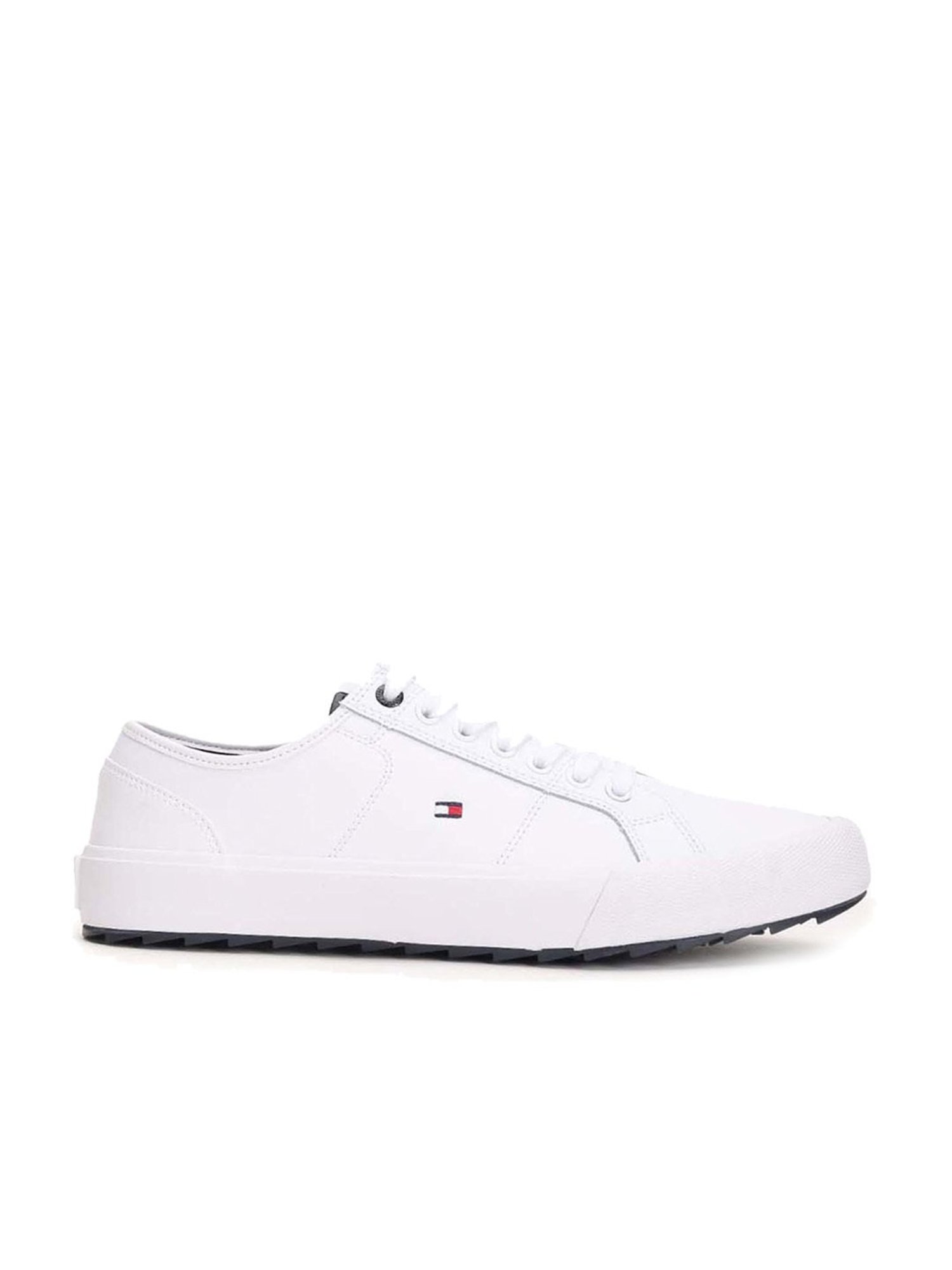 Tommy Hilfiger Men's White Casual Sneakers