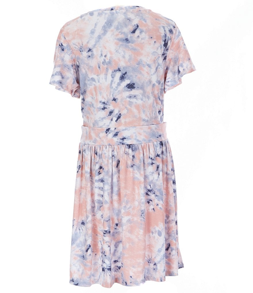 Mini Molly Big Girls 8-14 Ruffle-Sleeve Shift Dress