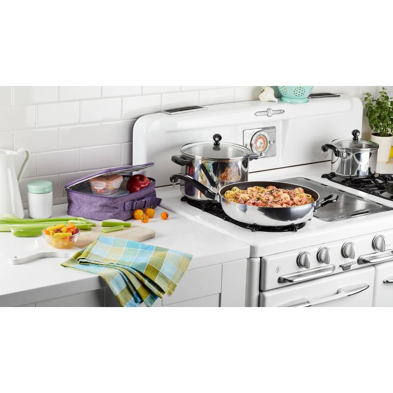 Farberware Classic Traditions 12pc Stainless Steel Cookware Set