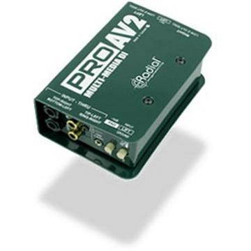 Radial ProAV2 Two Channel Audio Video Direct Box