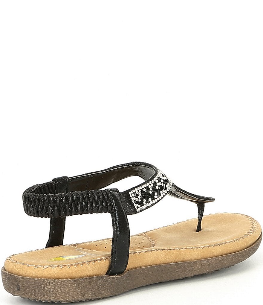 Volatile Cozi Jewel Embellished Thong Sandals