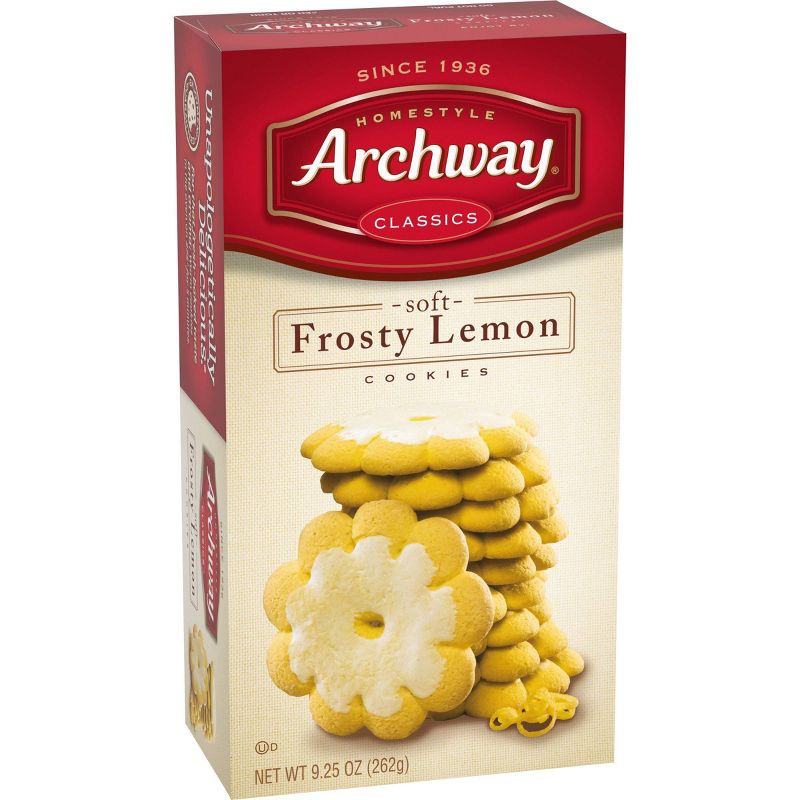 Homestyle Archway Frosty Lemon Classic Soft Cookies - 9.25oz
