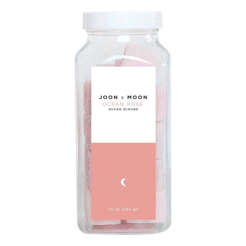 Joon X Moon Exfoliating Ocean Rose Sugar Cube - 10.5oz