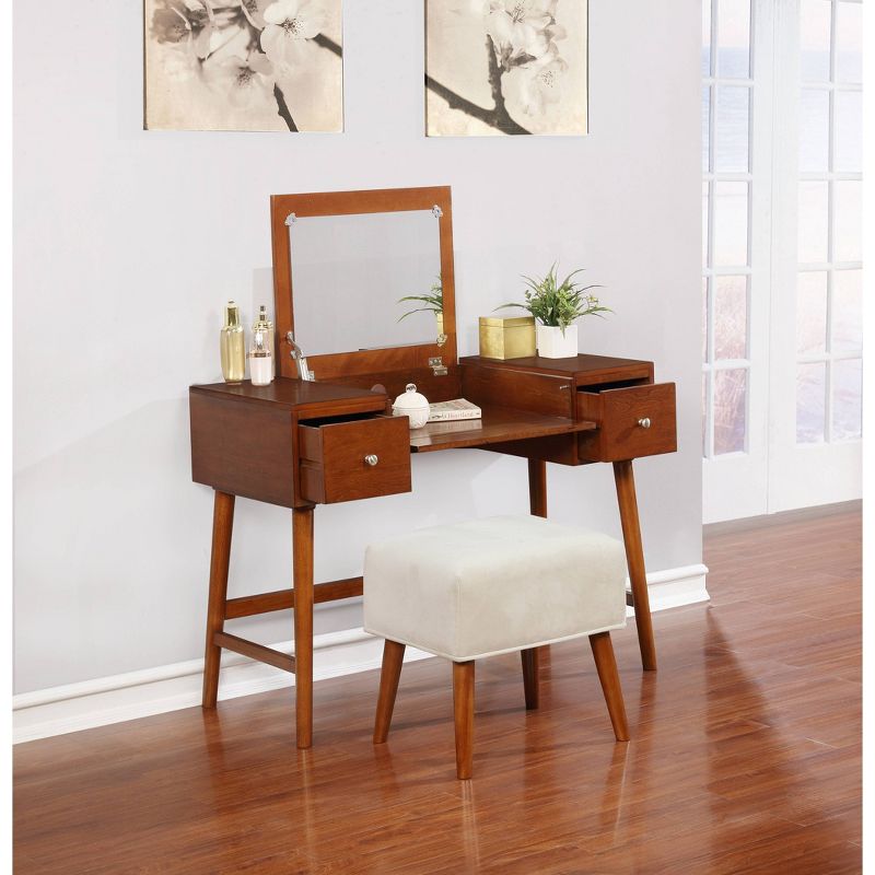 Salisbury Vanity w/Mirror White - Chique