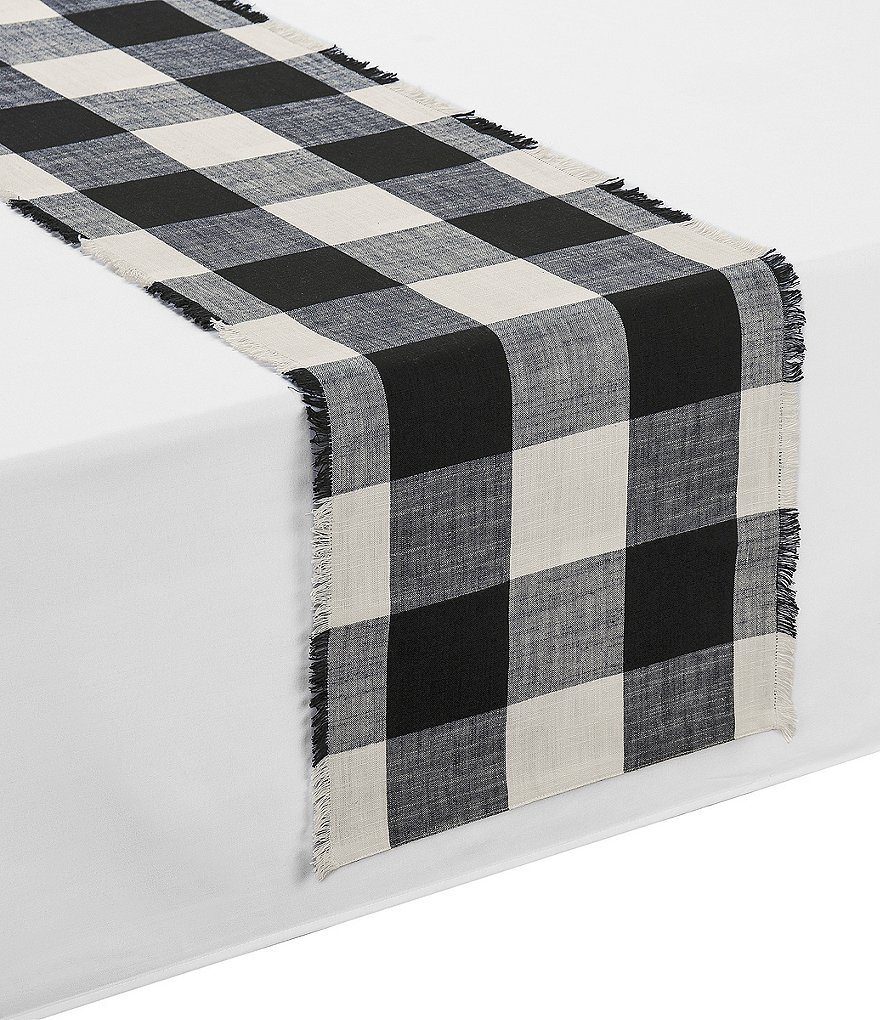 Southern Living Wide Buffalo Check Runner