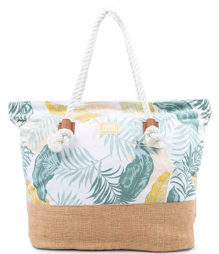 Rip Curl Canvas Multi Floral Beach Bag