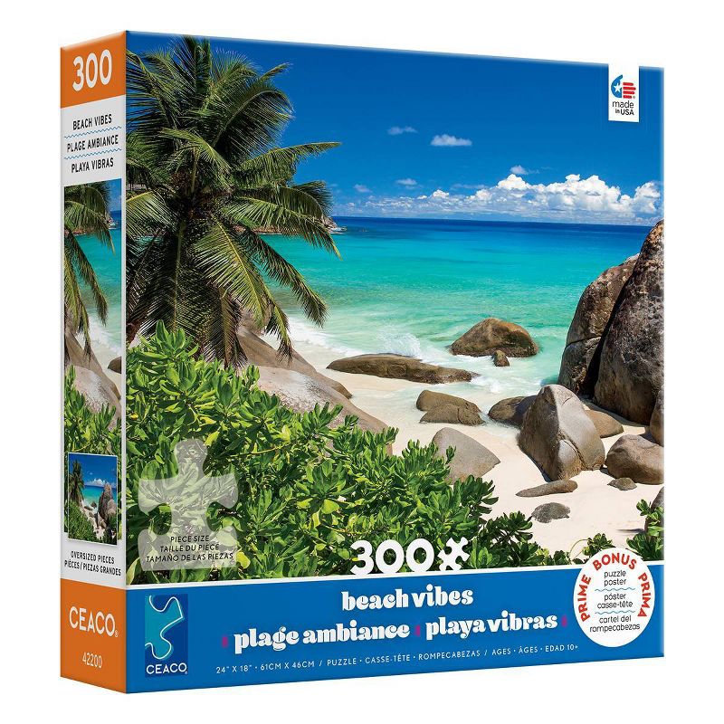Ceaco Palm Trees Jigsaw Puzzle - 300pc