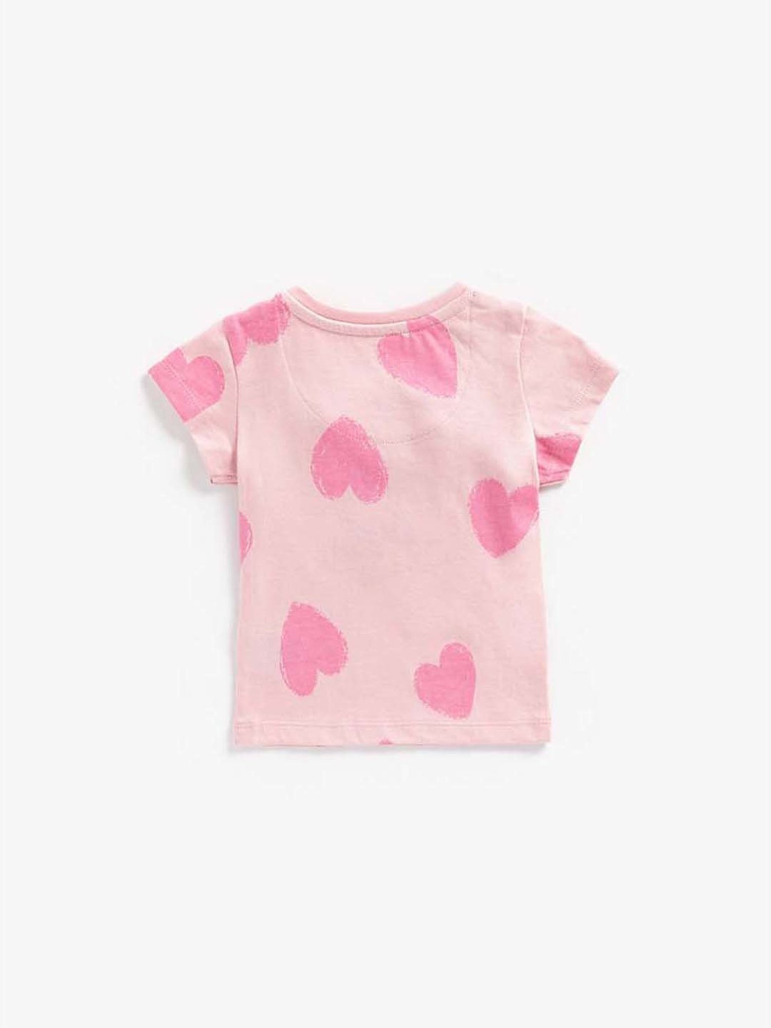 Mothercare Kids Pink Cotton Printed Top
