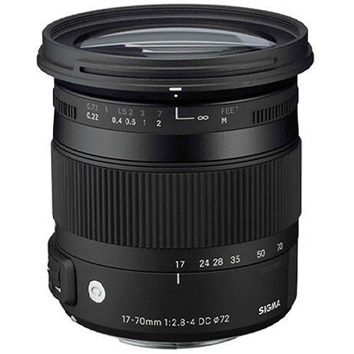 Sigma 17-70mm F2.8-4 Contemporary DC Macro OS HSM Lens for Canon (884101)