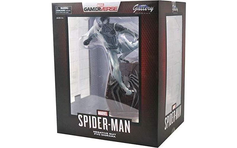Diamond Select Marvel Gallery Exclusive Negative Suit Spider-Man PVC Statue