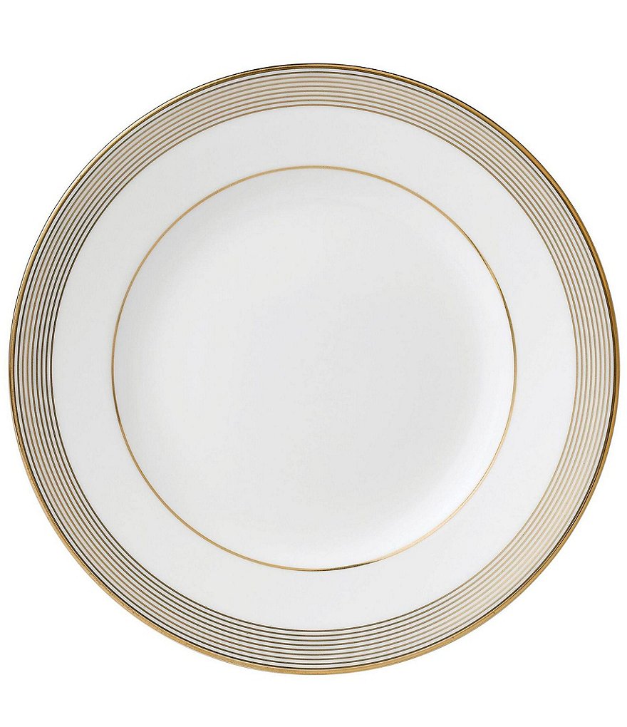 Wedgwood Vera Wang by Wedgwood Golden Grosgrain Salad Plate