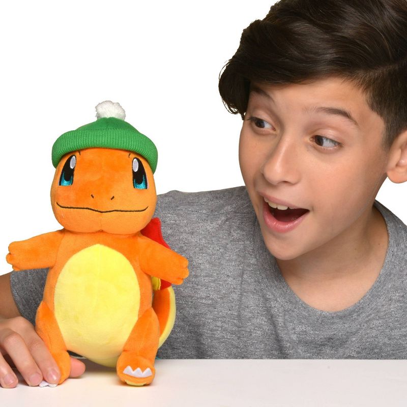 Pokemon Seasonal Plush Holiday Charmander 8"