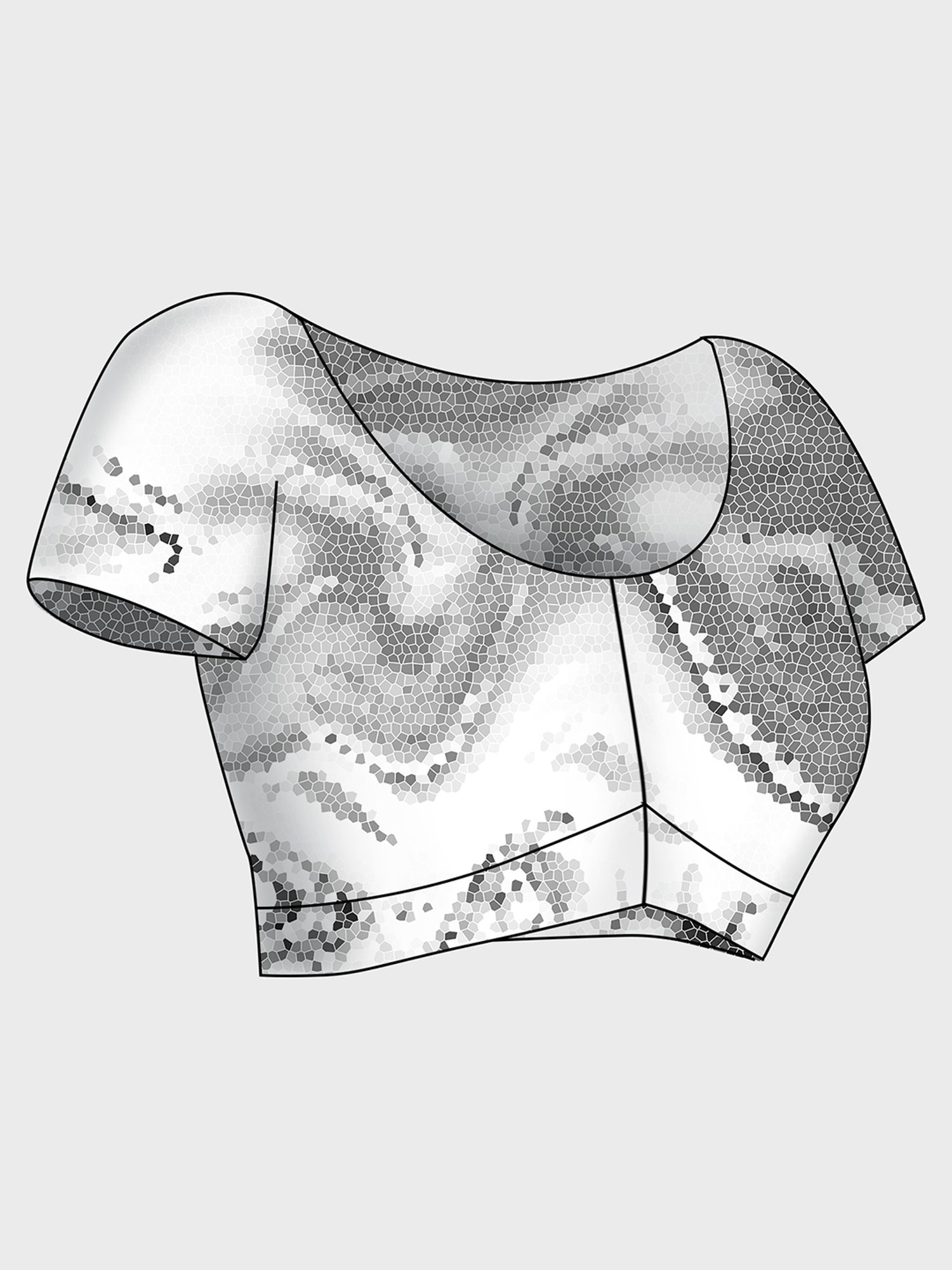 navyasa by liva Orange Printed Saree With Unstitched Blouse