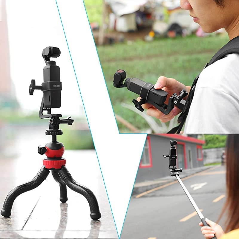 Extension Mount SetSport Action Mount Holder for DJI Osmo Pocket Osmo Pocket 2 Accessories Support BikeCar and Motorcycle