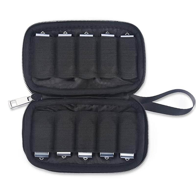 Storage Bag for USB Flash Drive  Flash Drive Case Electronic Accessories Organizer Holder for USB Flash/DriveThumb Drives/Pen Drives/Jump Drives (Blue)