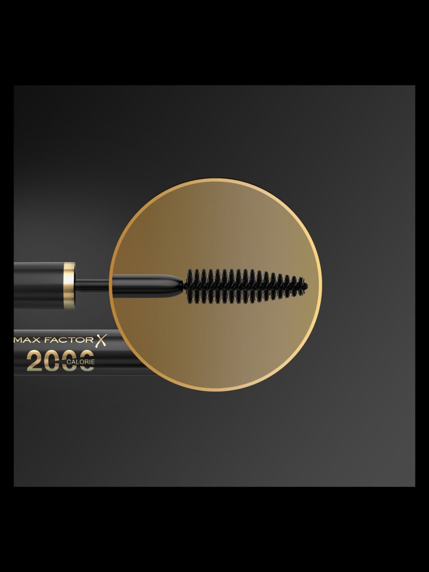 Max Factor 2000 Calorie Full Volume Mascara 01 Black - 9 ml