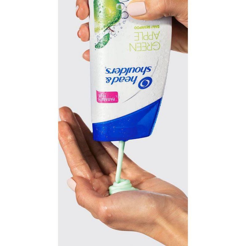 Head and Shoulders Green Apple Daily-Use Anti-Dandruff Paraben-Free Shampoo and Conditioner Bundle Pack