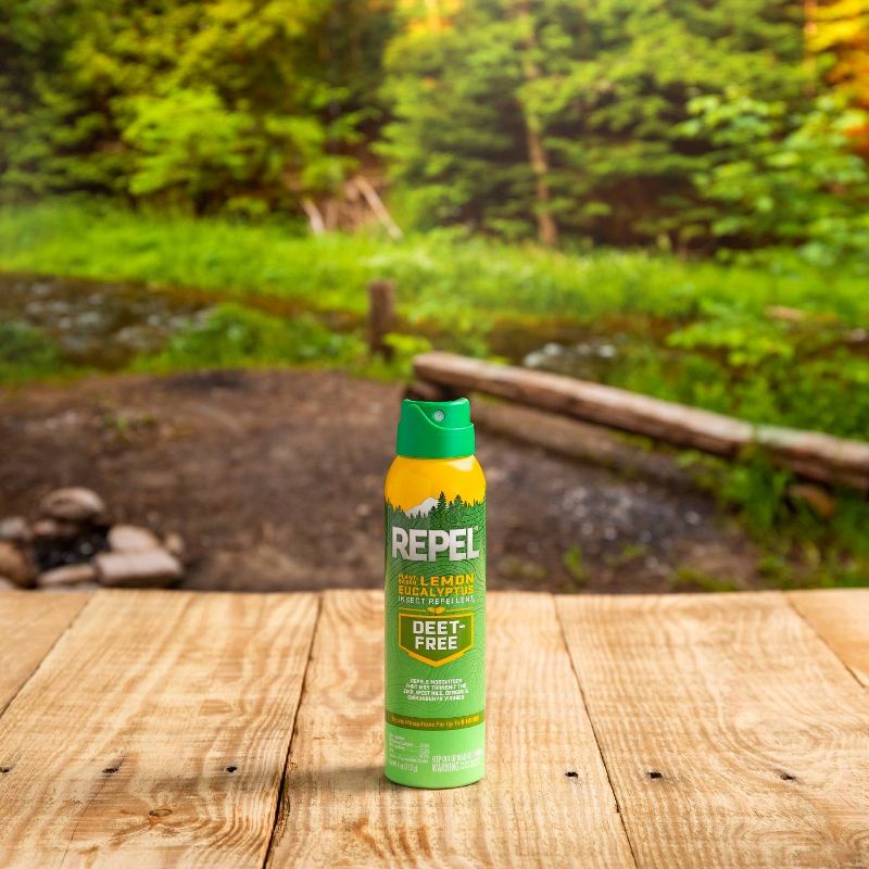 Repel Plant-Based Lemon Eucalyptus Insect Repellent Aerosol - 4oz