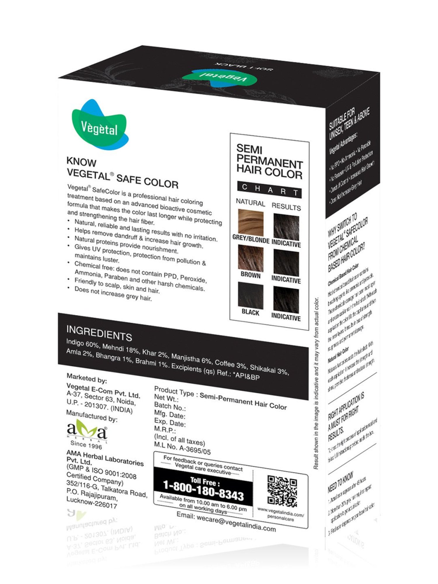 L'Oreal Pari Casting Creme Gloss Conditioning Hair Colour 400 Dark Brown - 87.5 gm + 72 ml