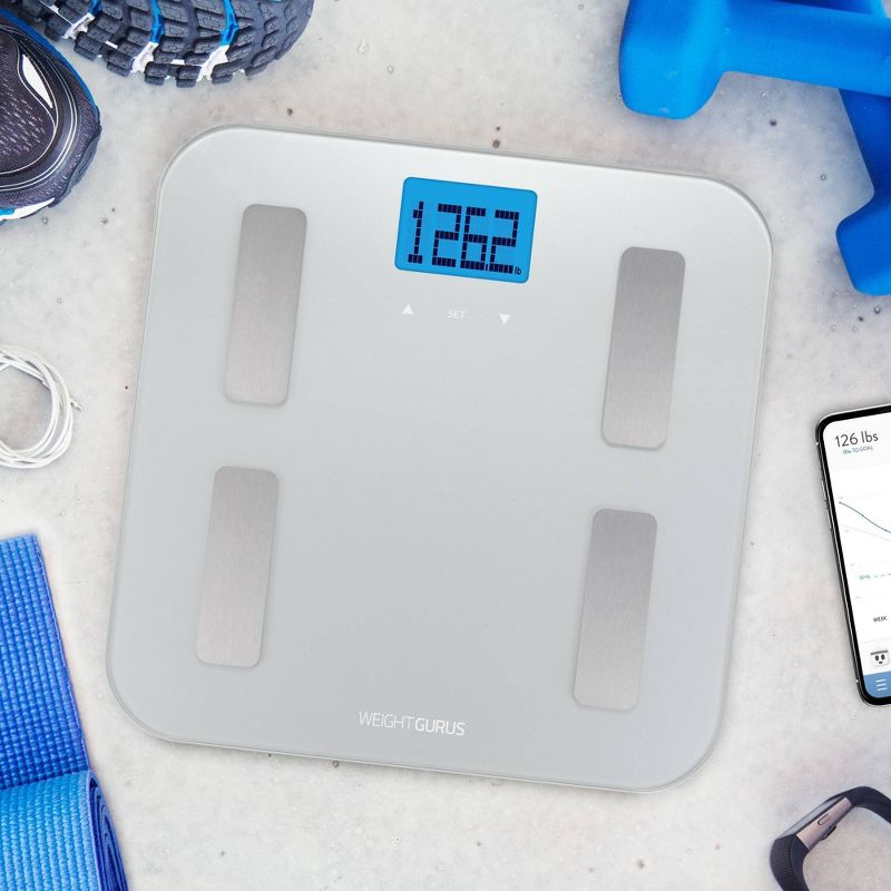 AppSync Smart Scale with Body Composition Silver - Weight Gurus