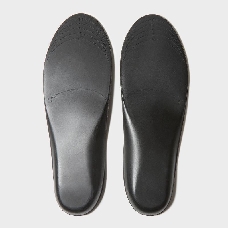 Women's Fab Feet by Foot Petals Ultimate Comfort Insoles Cushion Black Trim To Fit - 1 pair