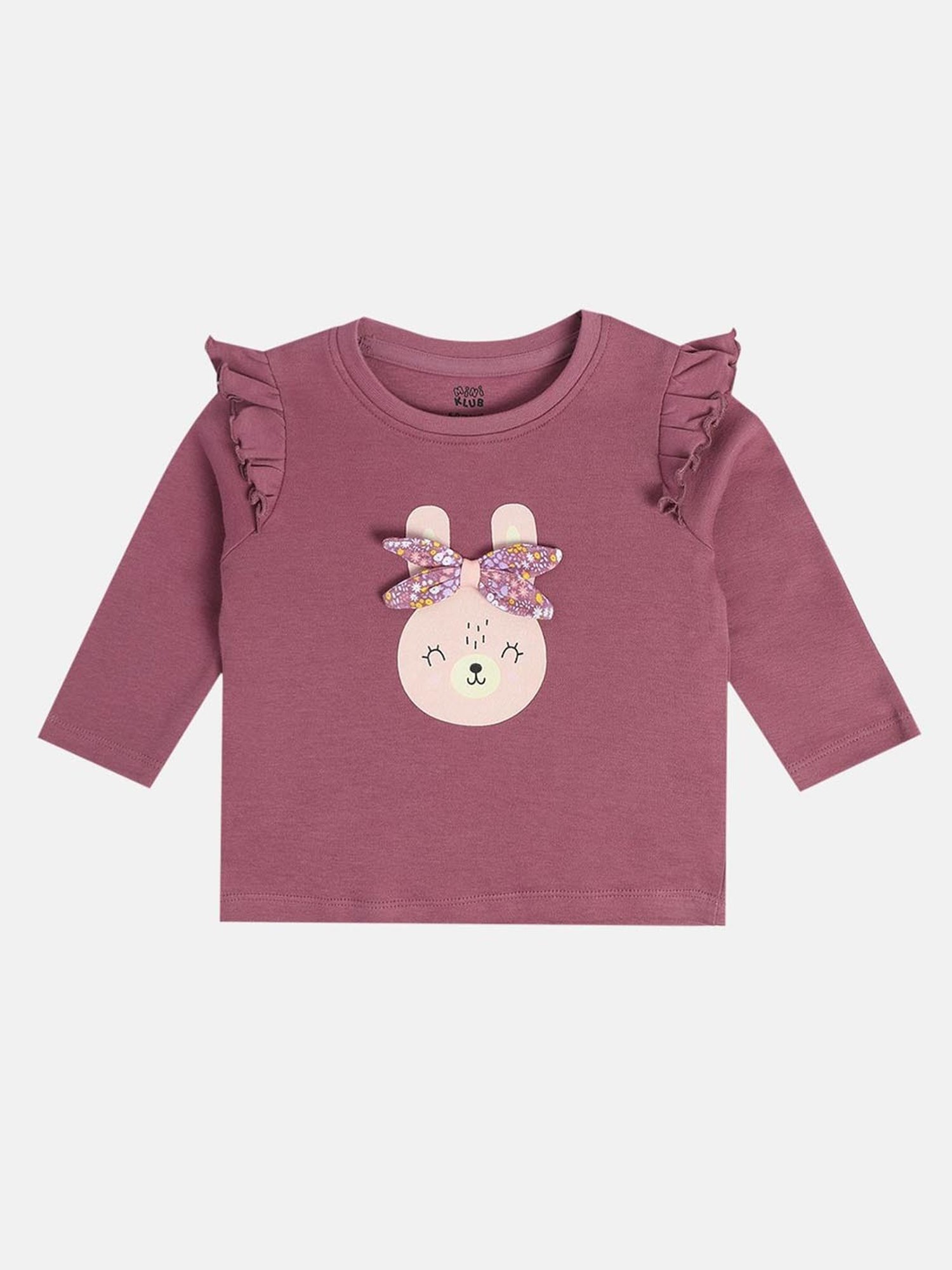 Bodycare Kids Violet Embellished T-Shirt