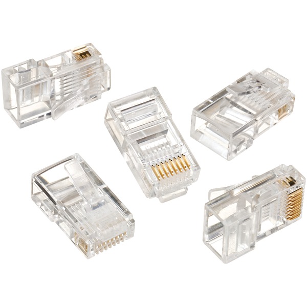 CAT-5E RJ45 8P8C Mod Plugs (100 Pack)
