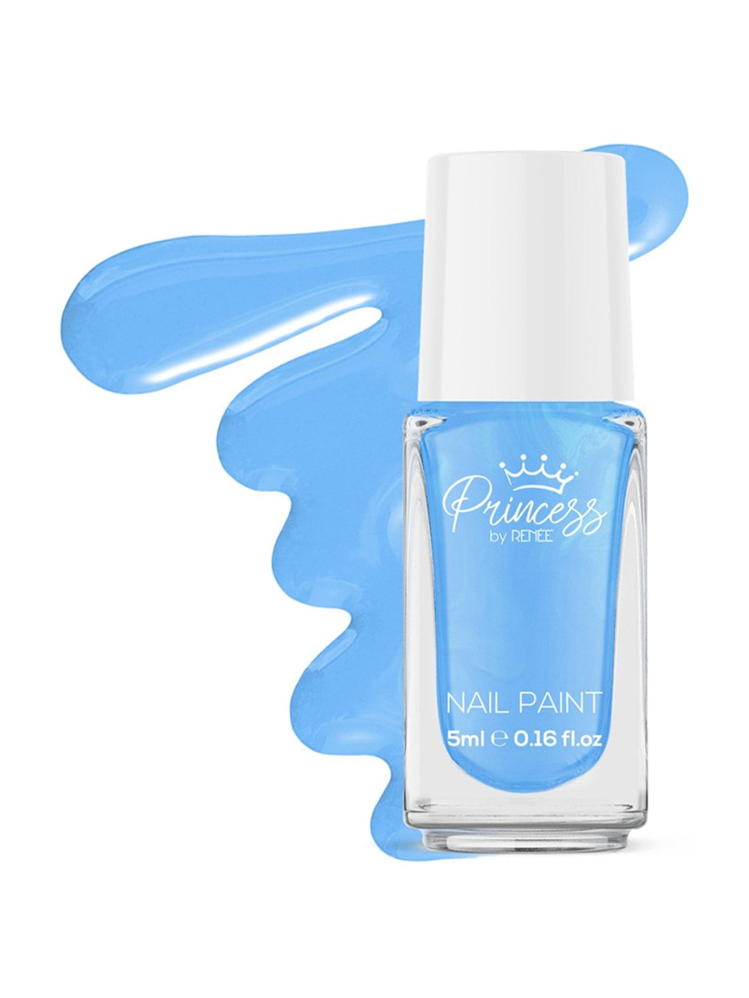 Princess by RENEE Bubbles Nail Paint Blu Maze - 5 ml