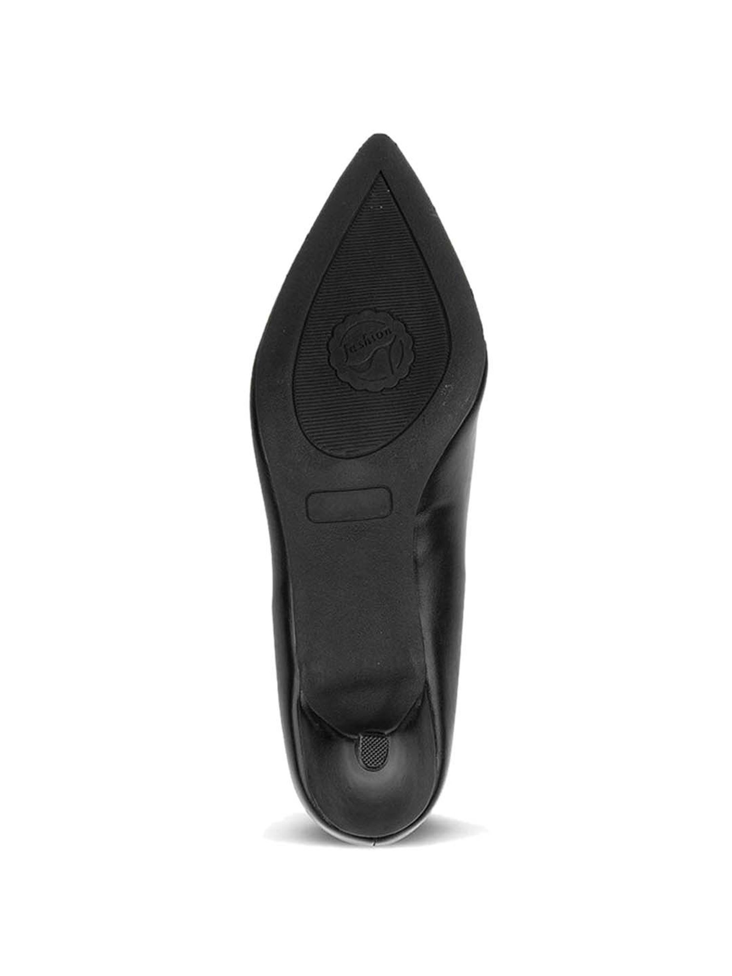 Bata Women's Black Flat Ballets