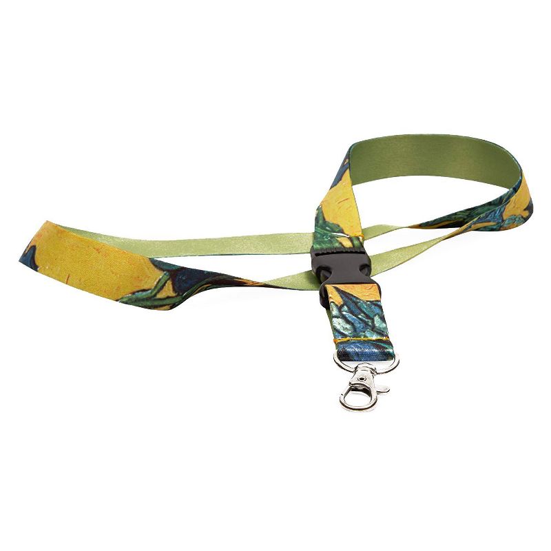 The Gifted Stationary 6 Pack Vincent Van Gogh Neck Lanyard Keychain Holder with Clip, 3 Designs (22.5 in)
