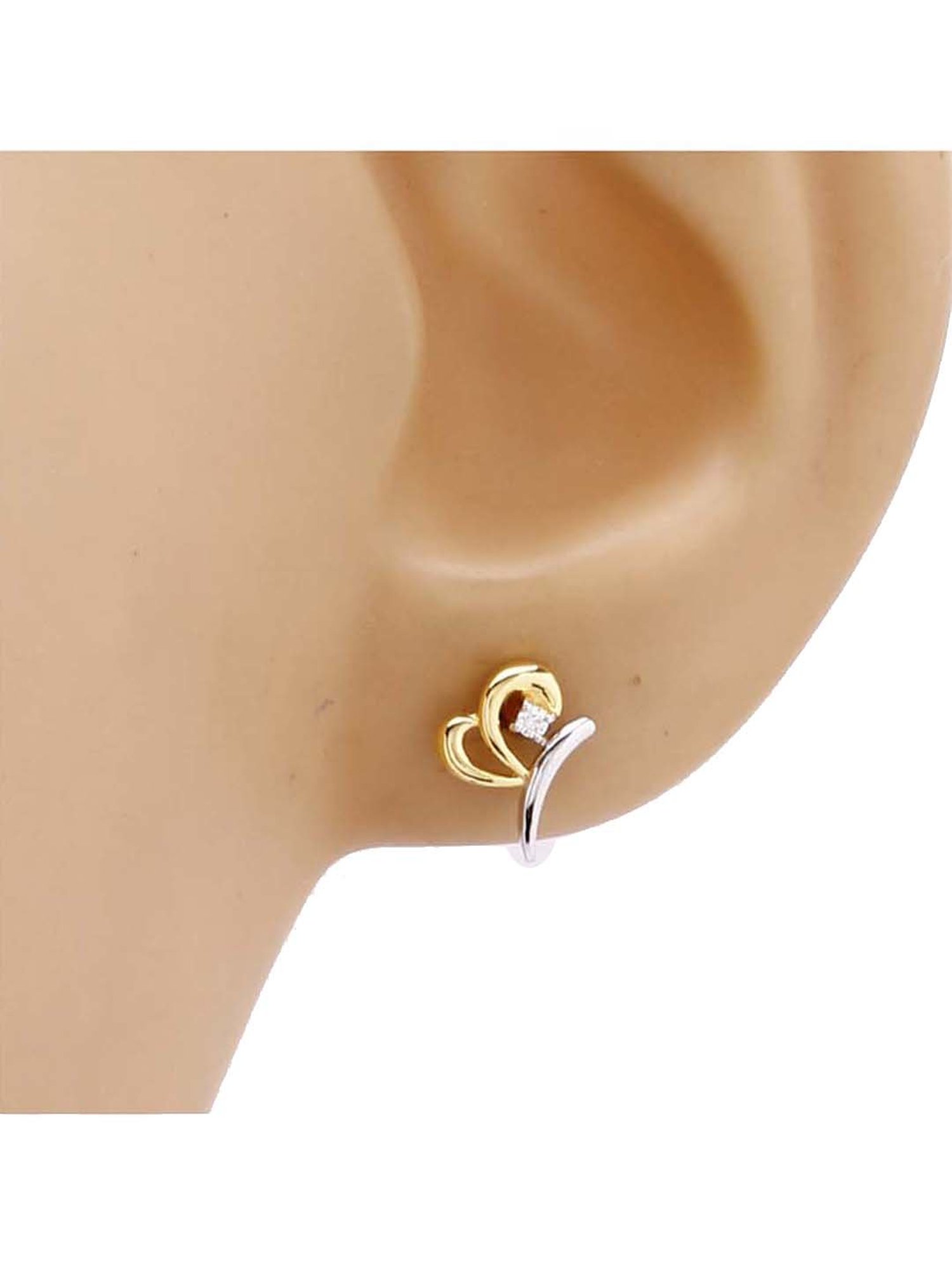 Waman Hari Pethe Jewellers 18k Gold & Diamond Earrings for Women