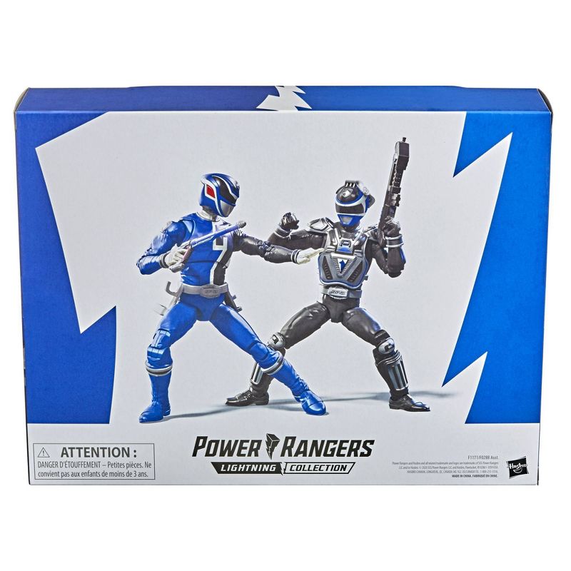 Power Rangers Lightning Collection S.P.D. Squad B Blue Ranger Versus Squad A Blue Ranger 2-Pack