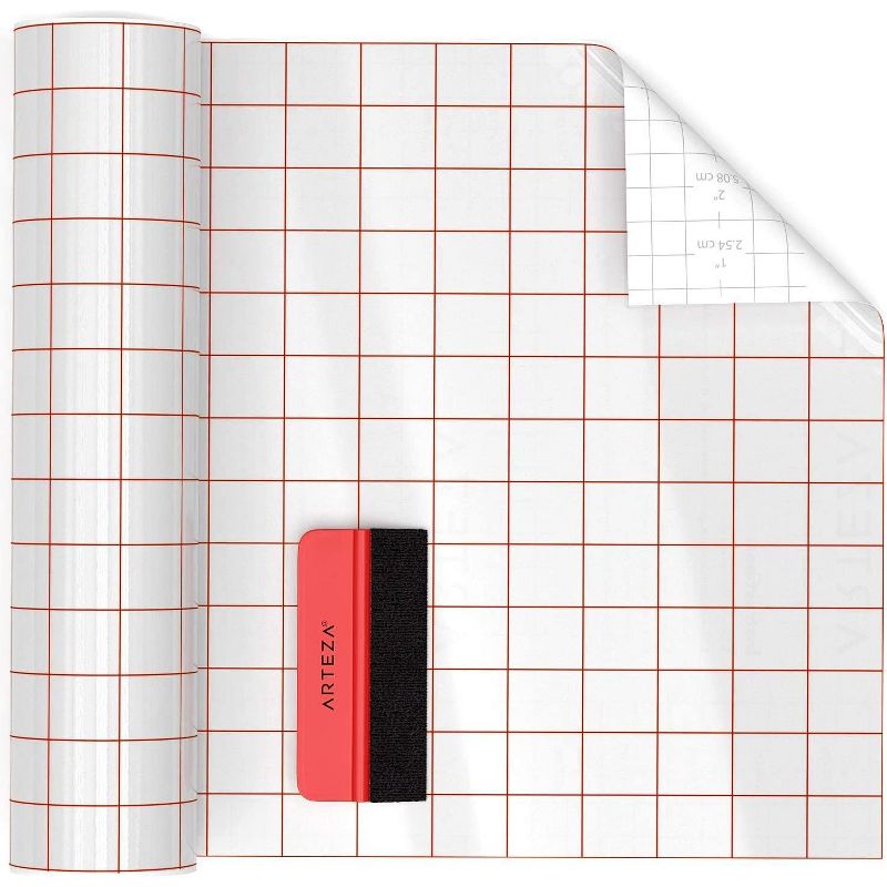 Arteza Transfer Tape, Clear, Medium Tack, 12"x25" (ARTZ-8917)