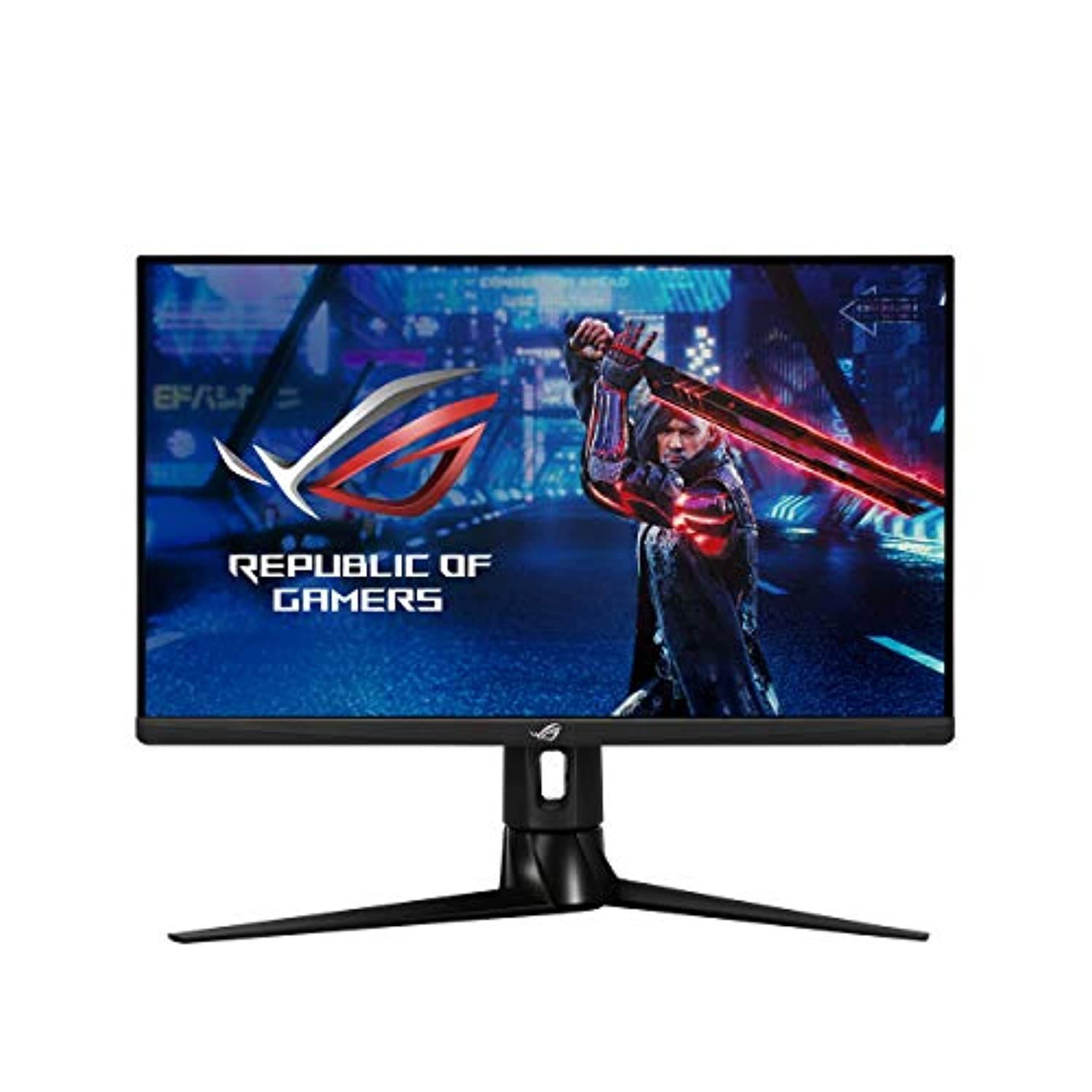 ASUS ROG Strix XG27AQ 27? HDR Gaming Monitor, 1440P WQHD (2560 x 1440), Fast IPS, 170Hz, 1ms, G-SYNC Compatible, Extreme Low Motion Blur Sync, Eye Care, HDMI DisplayPort USB 3.0 Hub, DisplayH (XG27AQ)