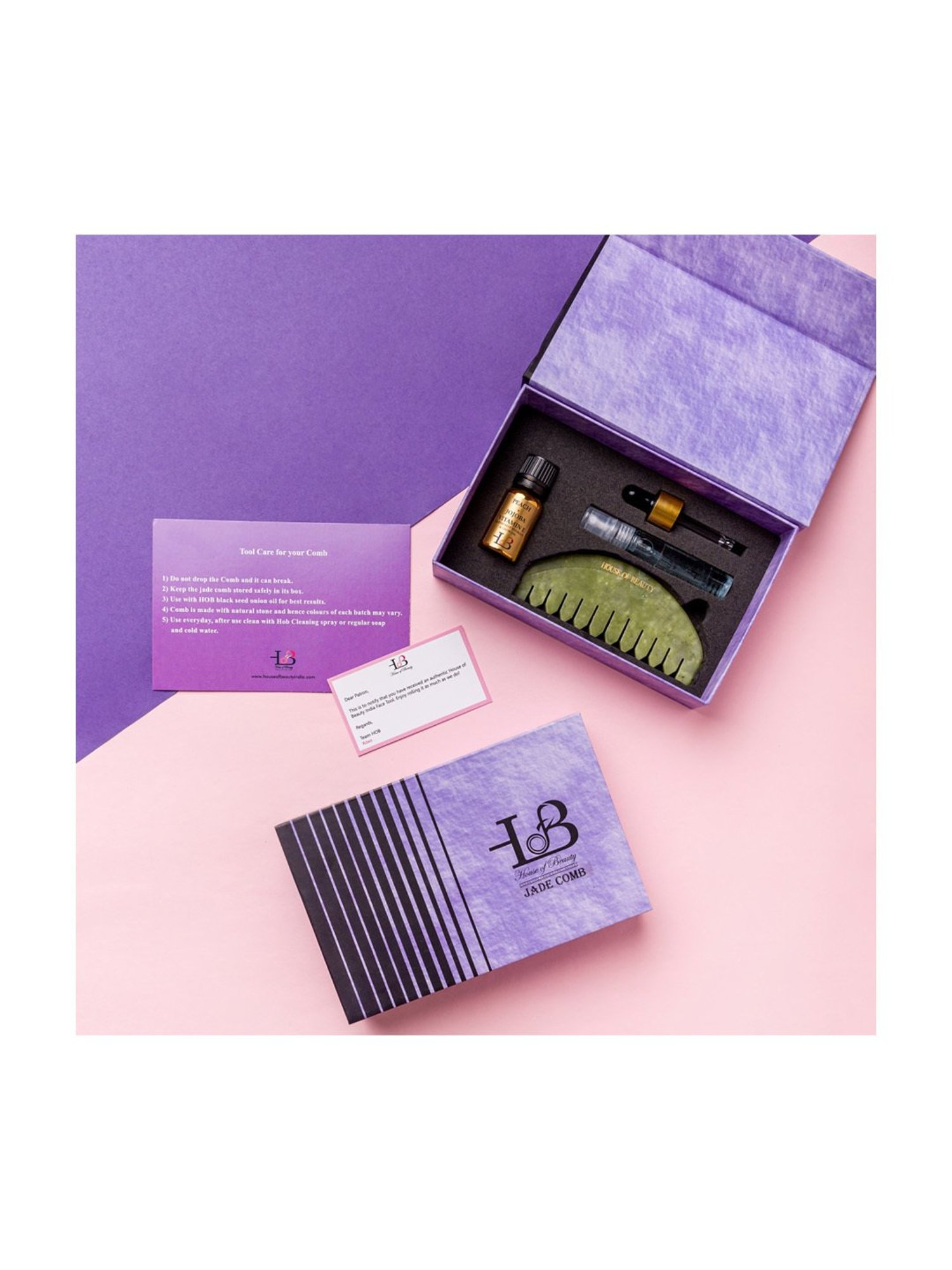 House of Beauty Jade Comb Kit
