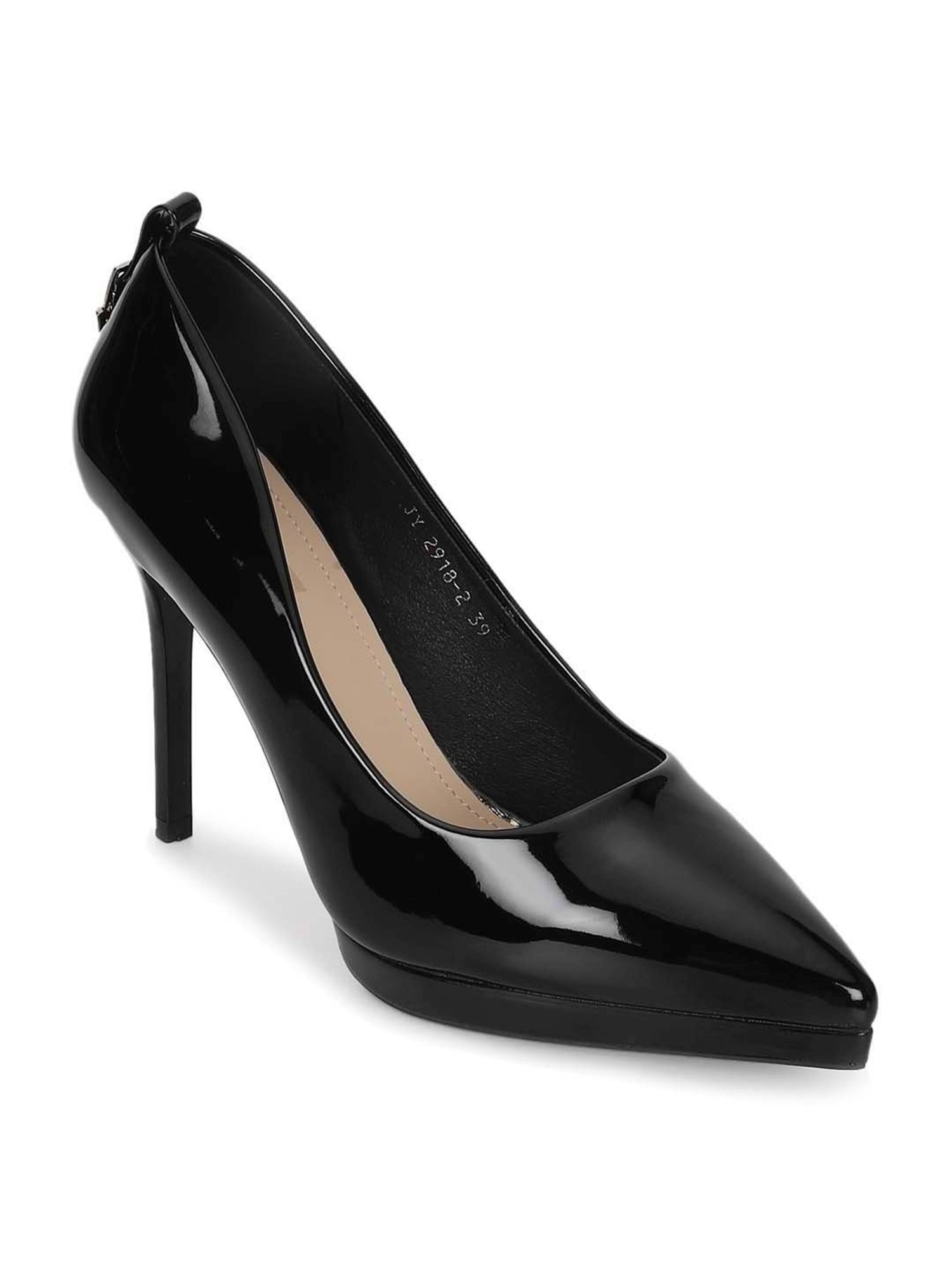 Truffle Collection Women's Black Stiletto Pumps