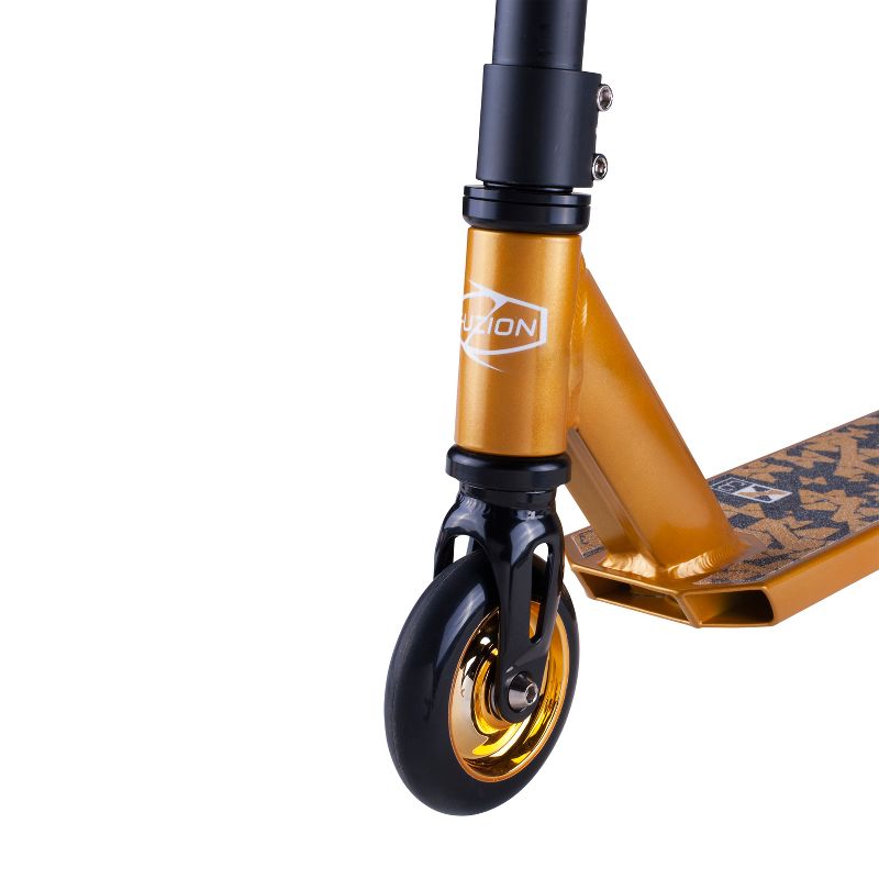 Fuzion Gold Pro X-3 2 Wheel Scooter - Gold