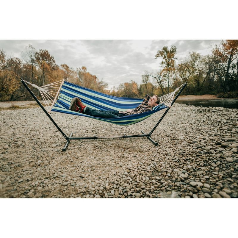 Stansport Cayman Hammock and Stand 76" x 48"