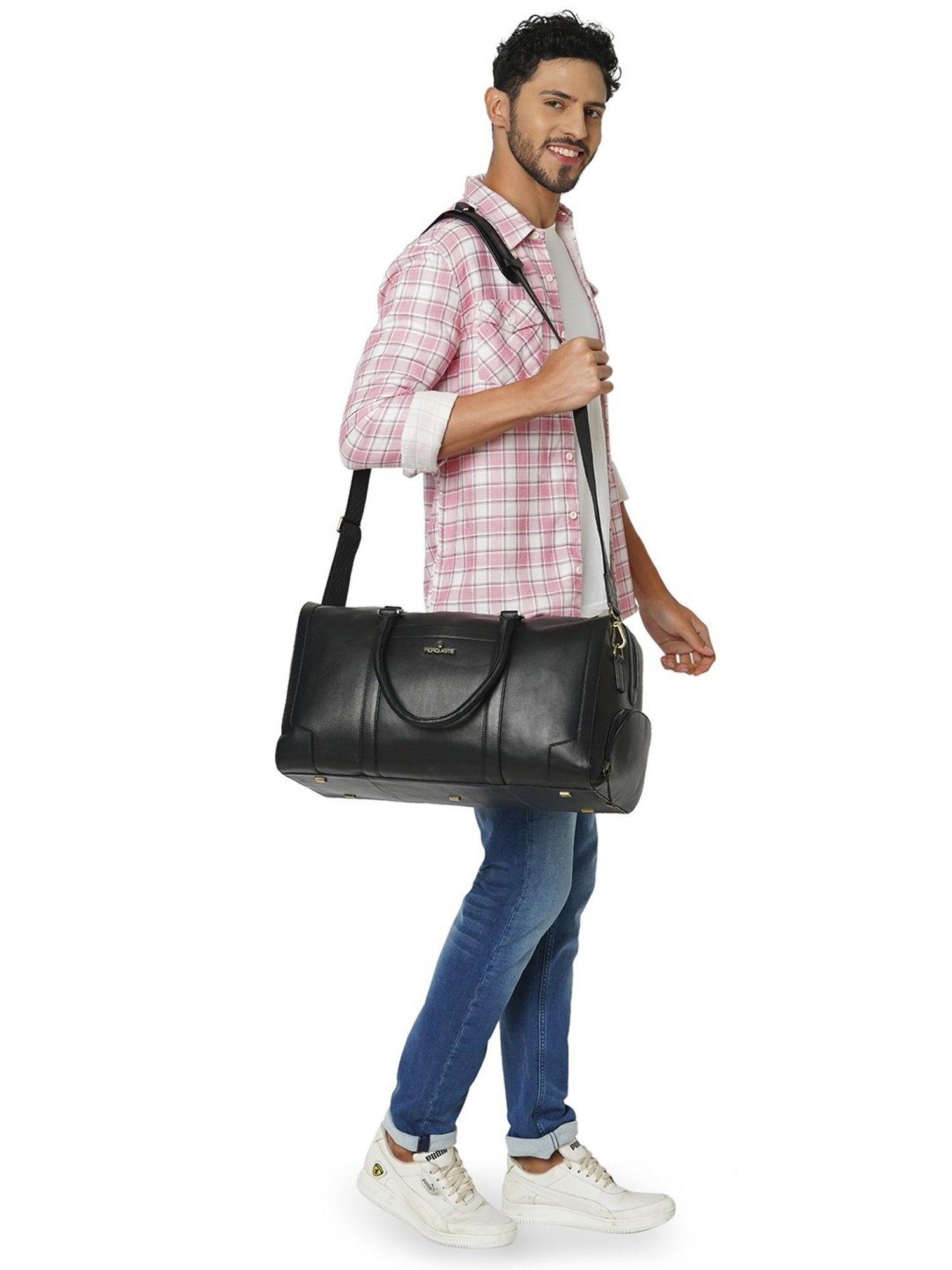 PERQUISITE CHRISTIANO VALISE BlackMedium Duffle Bag