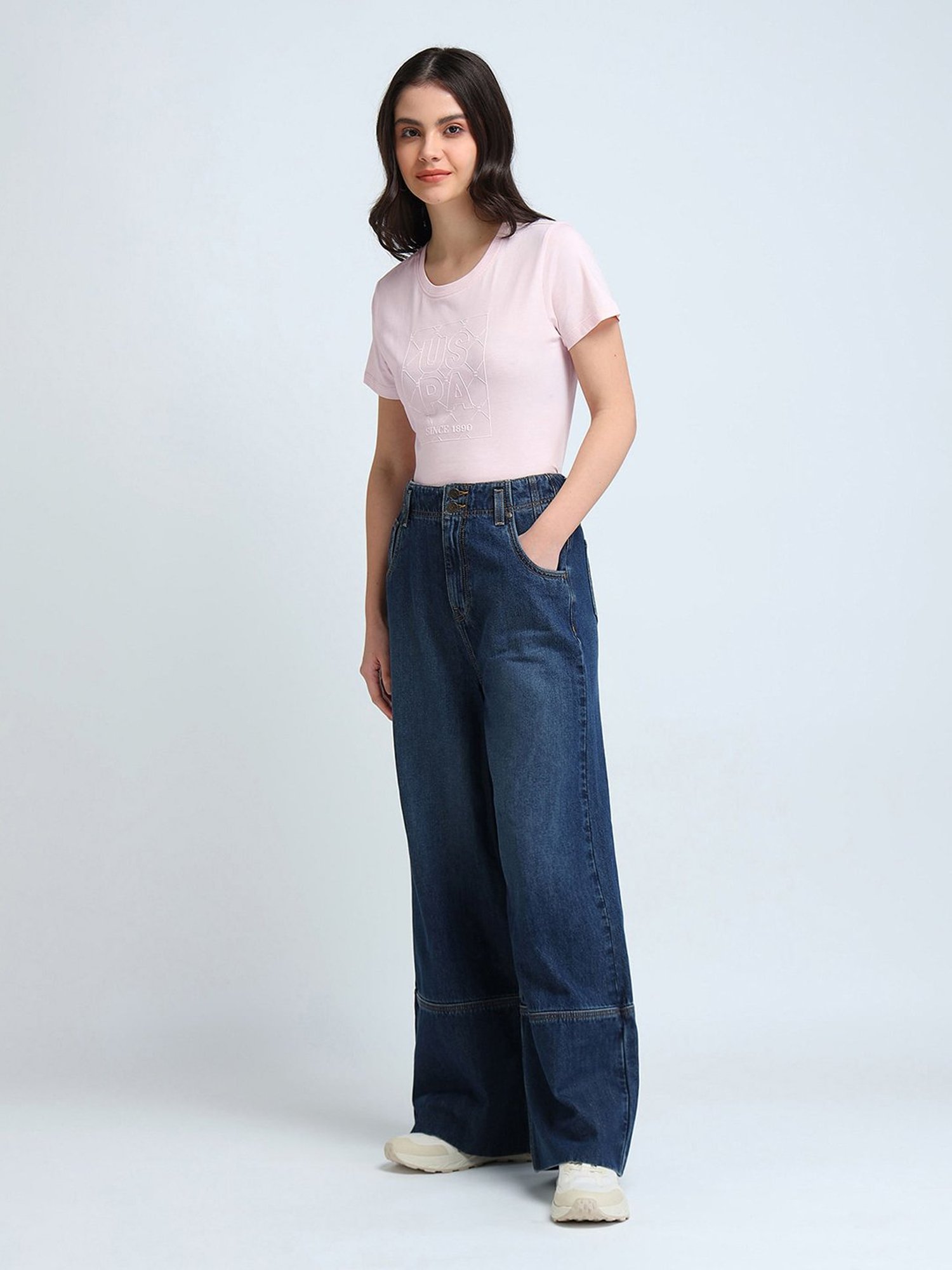 U.S. Polo Assn. Pink Graphic Print T-Shirt