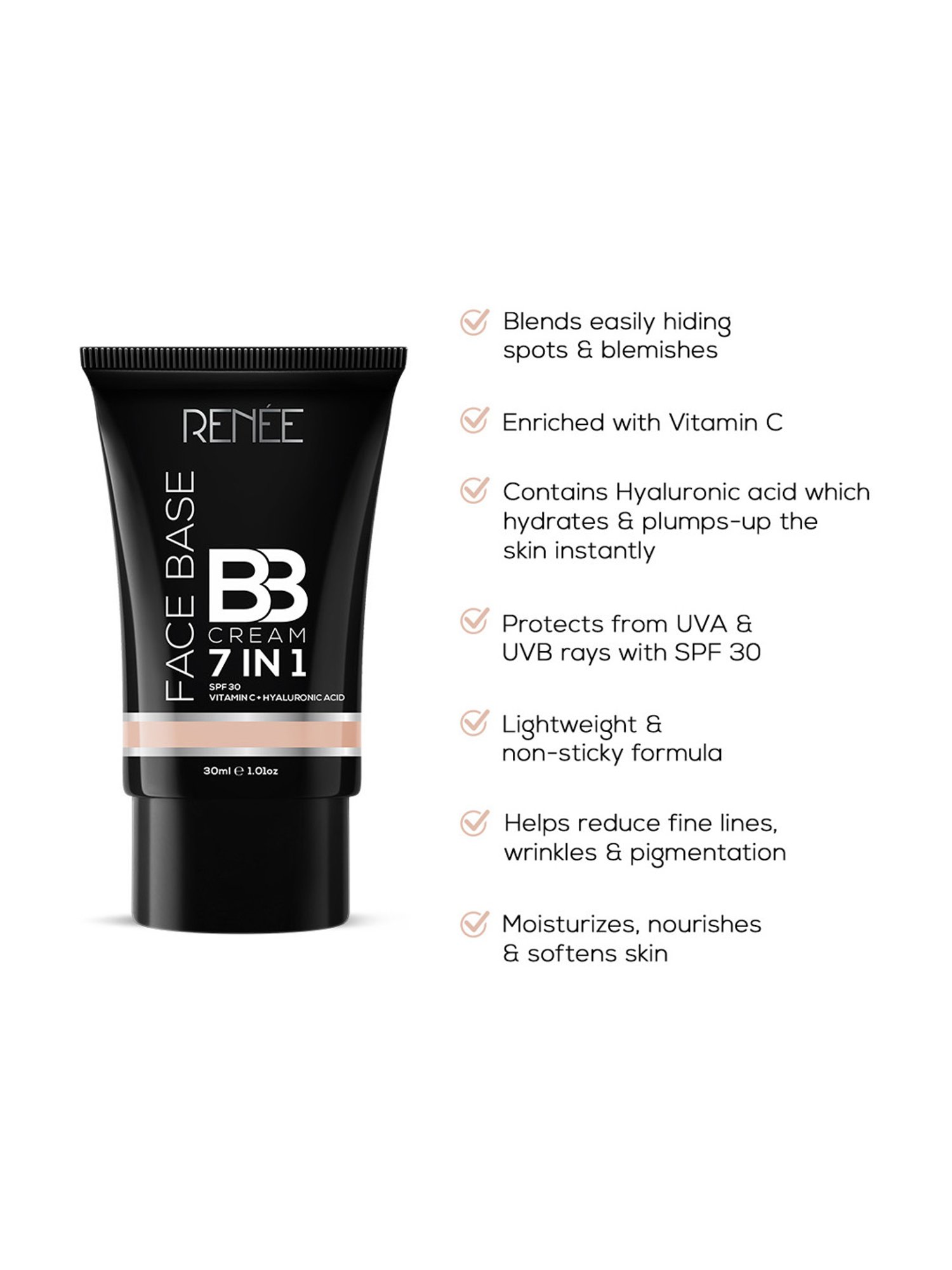 Glam21 All Day Long Lasting BB Cream SPF 30 04 Vanilla - 40 gm