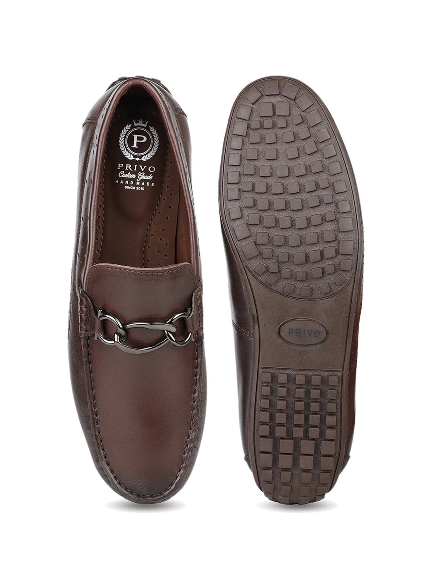 Privo by Inc.5 Men's Brown Casual Loafers