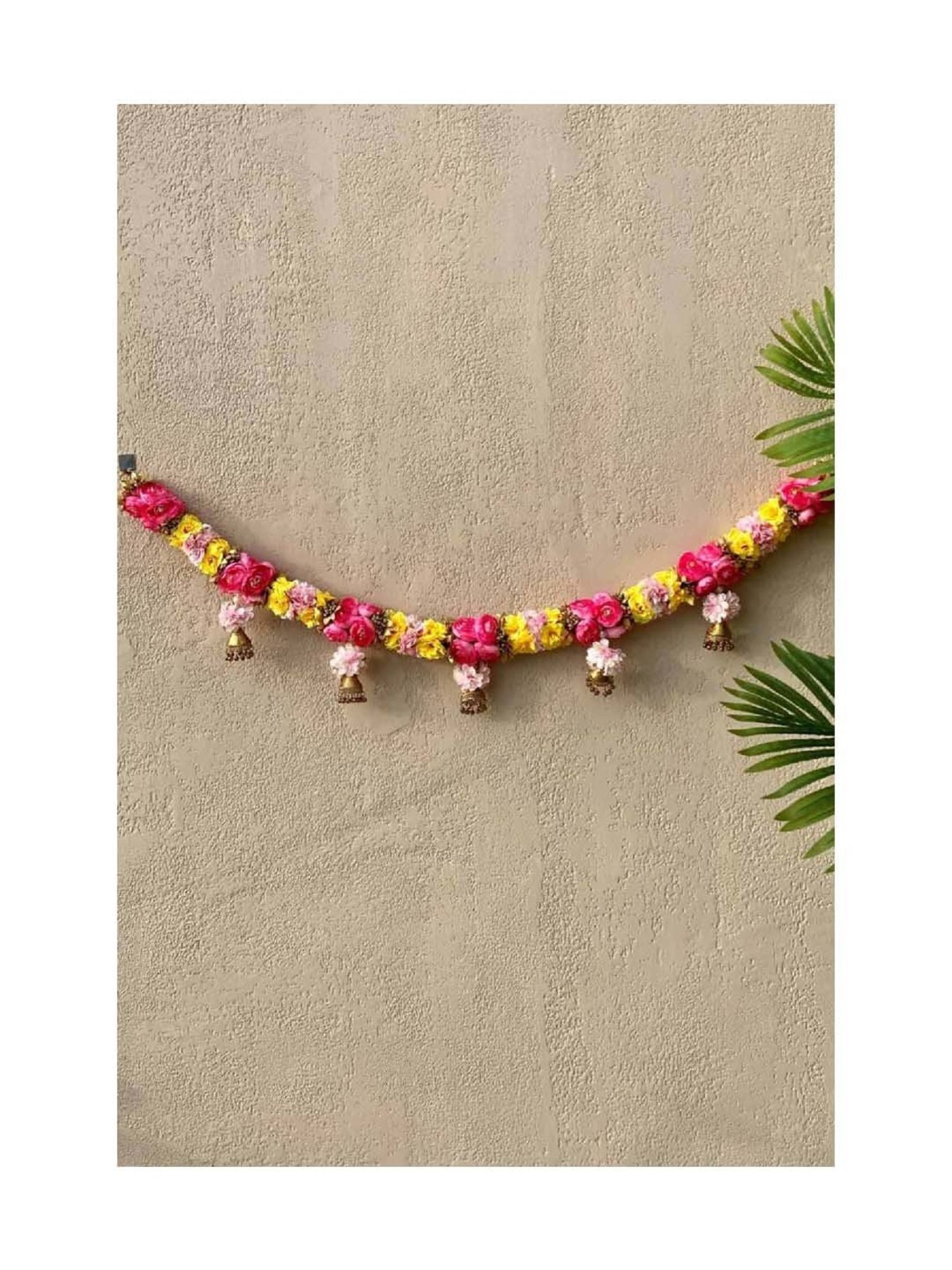 Mason Home Multicolor Floral Festive Toran No - 1048