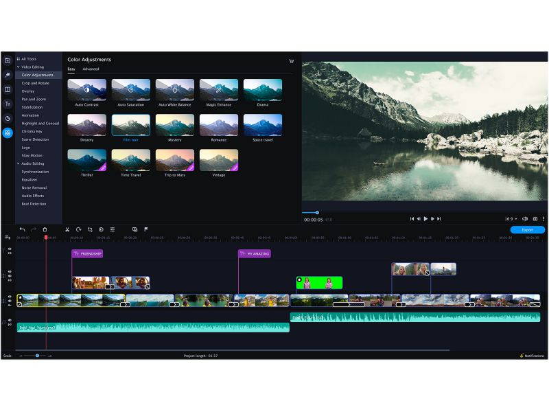 Movavi Video Editor Plus 2021 for Mac Business License - Download