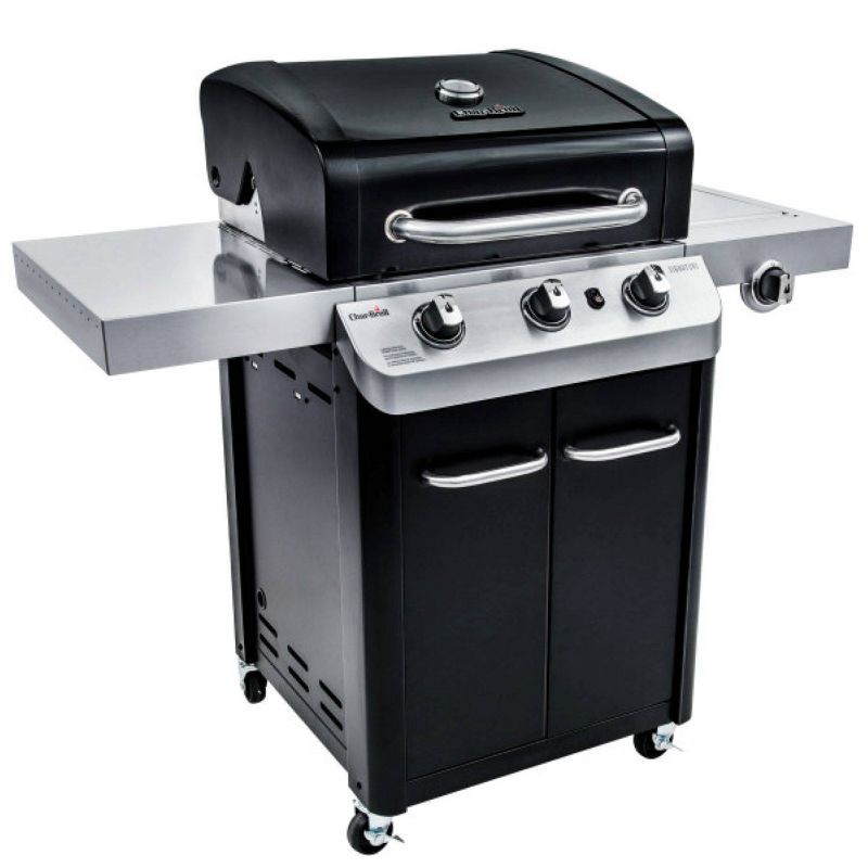 Char-Broil 3-Burner Gas Grill #463348017 - Black