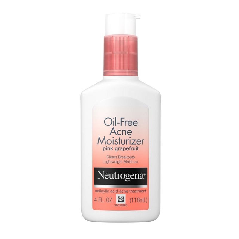 Neutrogena Oil-Free Acne Moisturizer Pink Grapefruit - 4oz