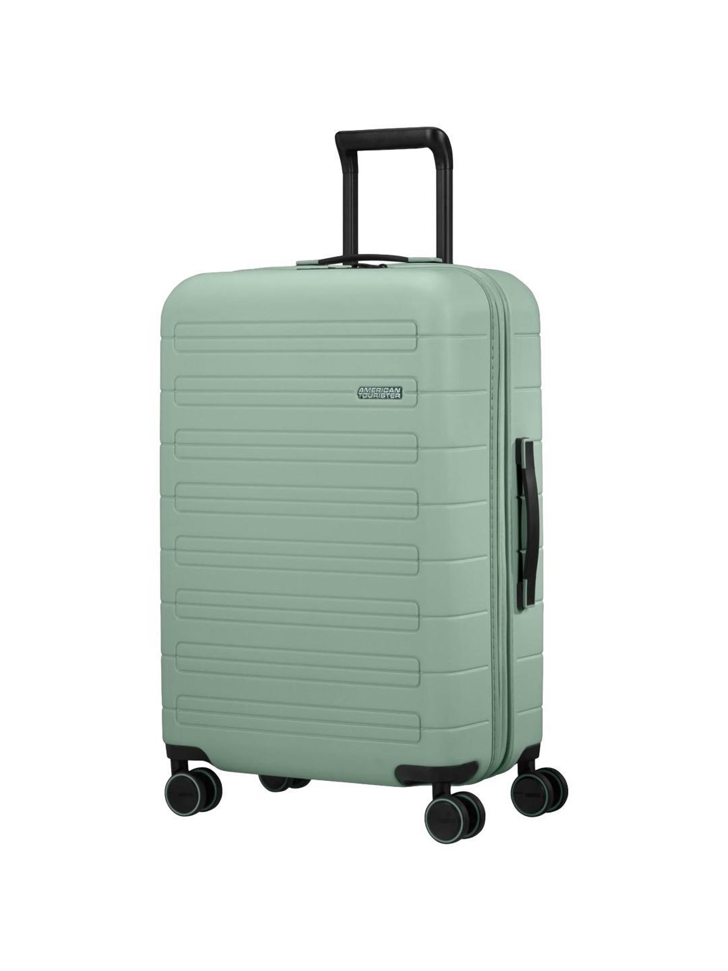 American Tourister Novastream Nomad Green Solid Hard Trolley Bag - 77.5 cm