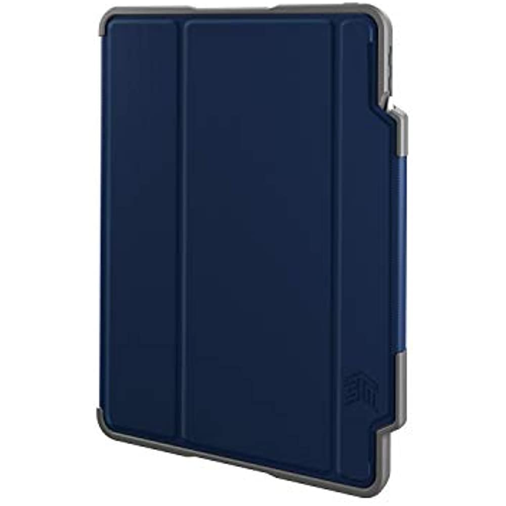 STM Dux Plus, Ultra-Protective case for Apple 11" iPad Pro/2nd Gen- Midnight Blue (stm-222-286JV-03)