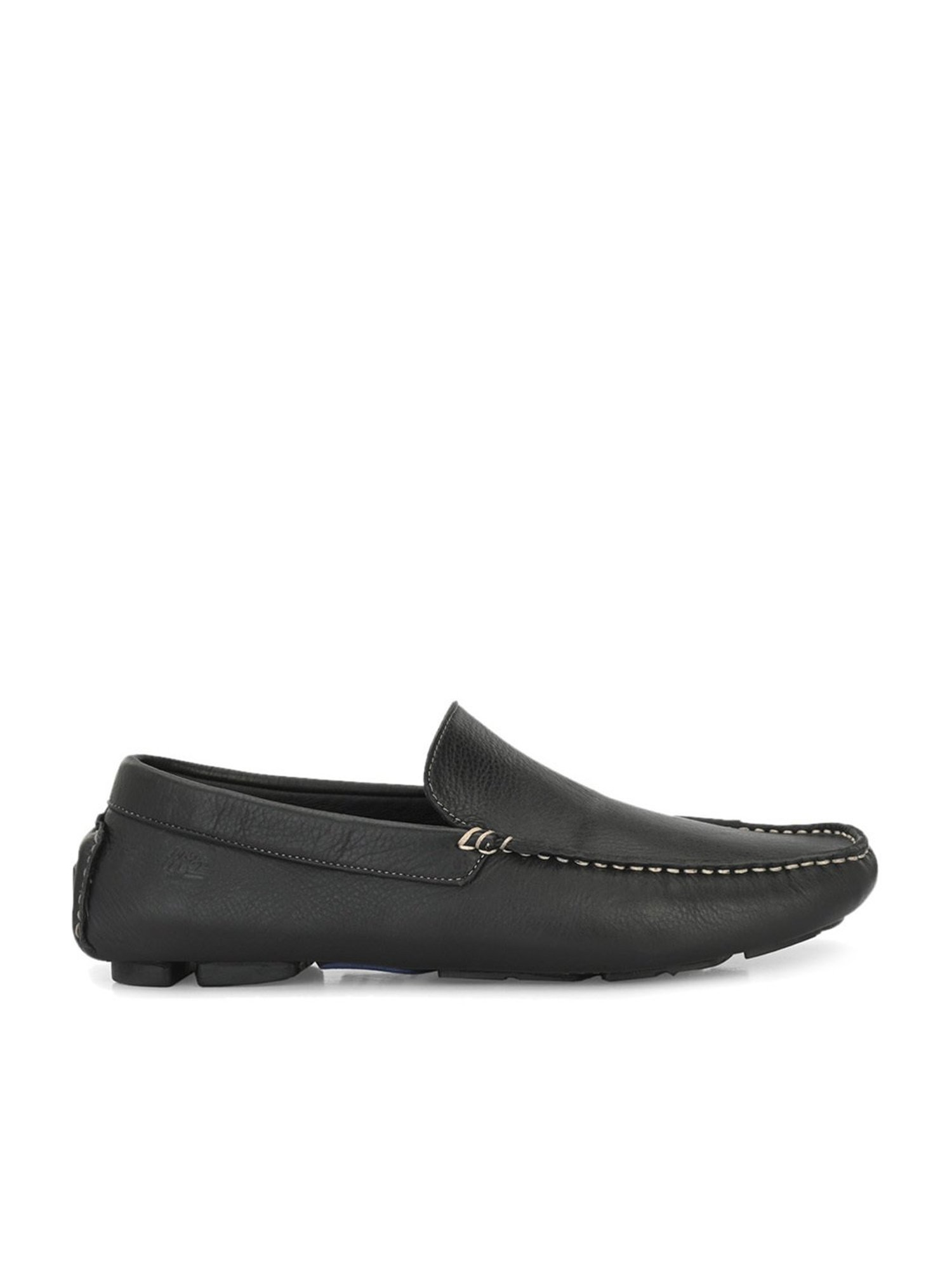 Hitz Men's Black Casual Loafers